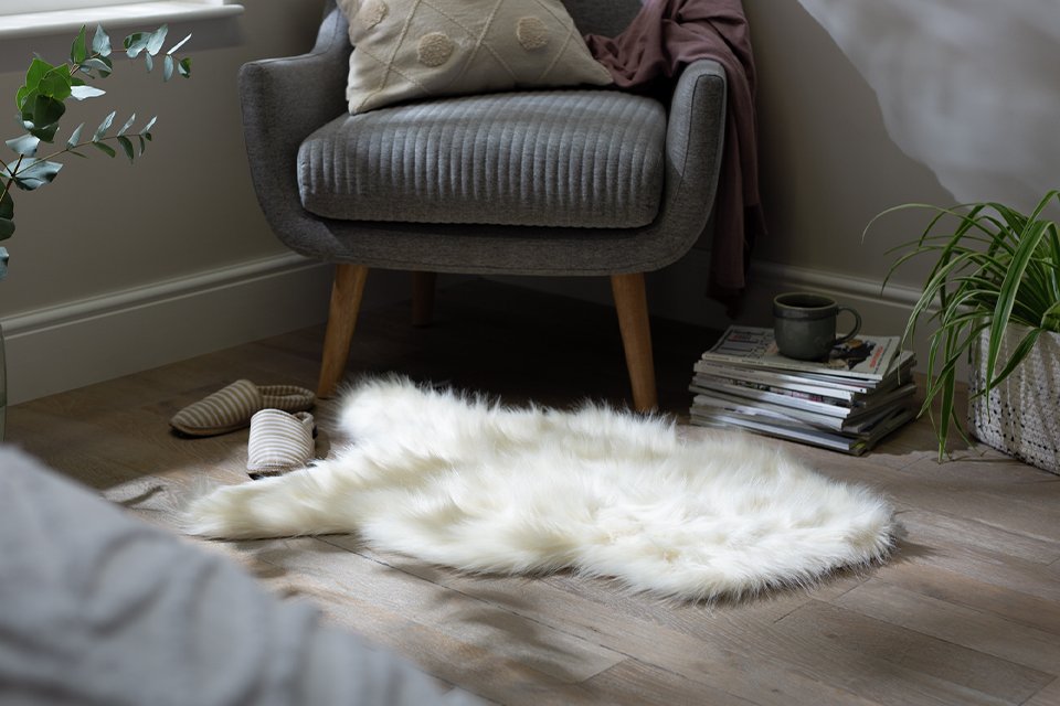 Habitat Faux Shaggy Novelty and Animal Shaped Rug.